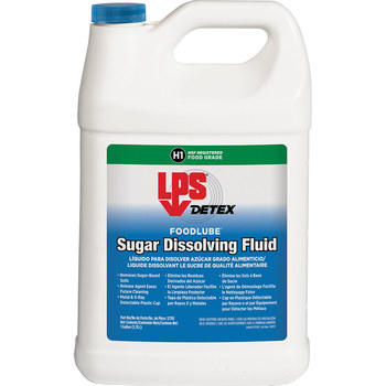 LPS FOODLUBE Sugar Dissolving Transparente Fluido penetrante - 1 gal Botella - Grado alimenticio - 57701