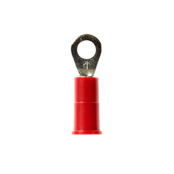 3M Highland RV18-8Q Rojo Unido Vinilo Terminal anillado embutido - Longitud 0.93 pulg. - Ancho 0.31 pulg. - 60046