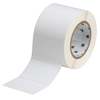 Imágen de Brady Blanco Poliéster Transferencia térmica THT-19-459-1 Rollo de etiquetas para impresora de transferencia térmica troquelado (Imagen principal del producto)
