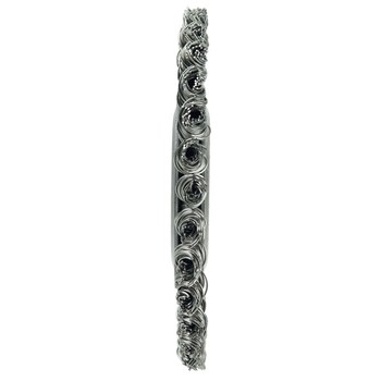 Weiler Roughneck 08954 Cepillo de rueda - Anudado - Circular trenzado Acero inoxidable cerda