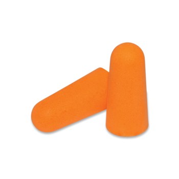 Global Glove Bullhead Safety Tapones para los oídos HP-F1 - Espuma de poliuretano - Naranja - 33 - hp-f1