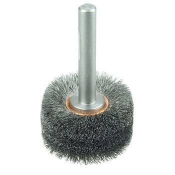 Weiler Bore-Rx 17214 Cepillo de rueda - Rizado Acero cerda
