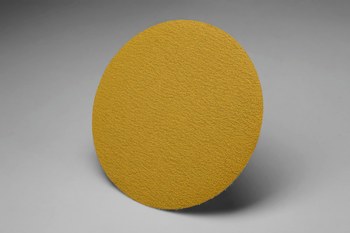 3M Hookit Recubierto Óxido de aluminio Amarillo Disco de velcro - Óxido de aluminio - 6 pulg. - P220 - Muy fino - 69642