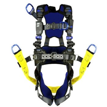 DBI-SALA ExoFit X300 Escalada, Suspensión Arnés para el cuerpo 70007429007 - tamaño Grande - Gris - 00821