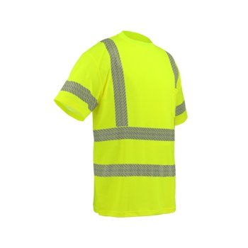 Global Glove FrogWear Camisa de alta visibilidad GLO-217 3X - 3XL - Bambú/Poliéster - Amarillo de alta vis./Verde - ANSI clase 3 - glo-217 3x