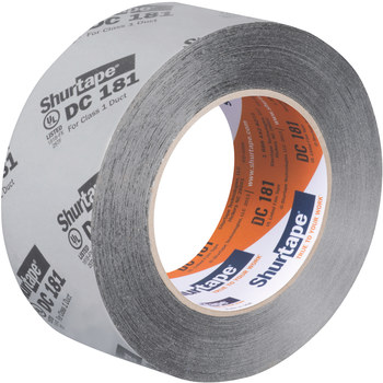 Shurtape DC 181 Metalizado Cinta para ductos - 48 mm Anchura x 110 m Longitud - 2.7 mil Espesor - shurtape 164686