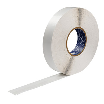 Imágen de Brady Wraptor Blanco, transparente Vinilo Transferencia térmica BA62-11-427 Etiquetas predimensionadas para impresoras (Imagen principal del producto)