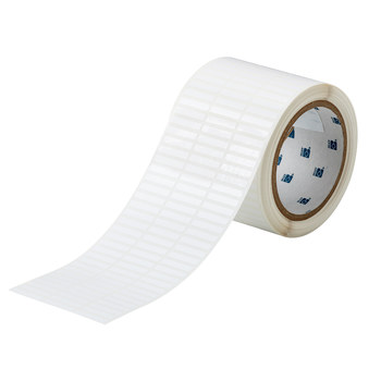 Imágen de Brady Blanco Poliéster Transferencia térmica THT-41-423-10 Rollo de etiquetas para impresora de transferencia térmica troquelado (Imagen principal del producto)
