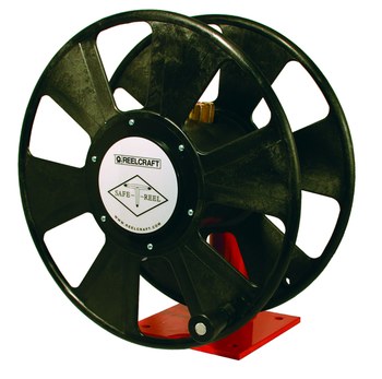Imagen de Reelcraft Industries T-1225-04 Serie T Rojo/negro Aluminio / Compuesto Carrete de manguera de soldadura de gas (Imagen principal del producto)