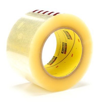 3M Scotch 373 Transparente Cinta de sellado de cajas - 72 mm Anchura x 100 m Longitud - 2.5 mil Espesor - 73080