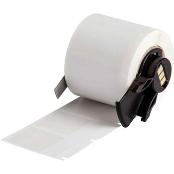 Imágen de Brady M610 Blanco, transparente Vinilo Transferencia térmica M6-31-417 Etiquetas autolaminables para cables y alambres (Imagen principal del producto)