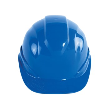 Global Glove Bullhead Safety Casco HH-C1-B - 6 puntos Cierre con pasador suspensión - Azul - 02950