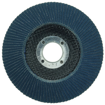 Weiler Tiger Tipo 29 - Zirconia - 4 1/2 pulg. - 120 - Fina - 50606