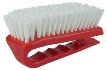 Weiler 443 Cepillo de mano para fregar - Polipropileno - 6 pulg. - Blanco - 44395