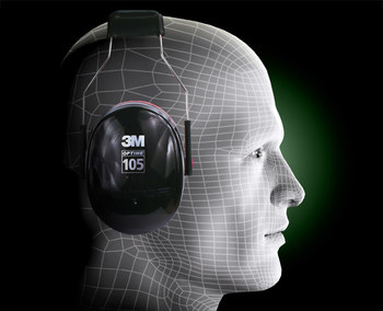 3M Peltor Optime Protective Earmuffs 08101