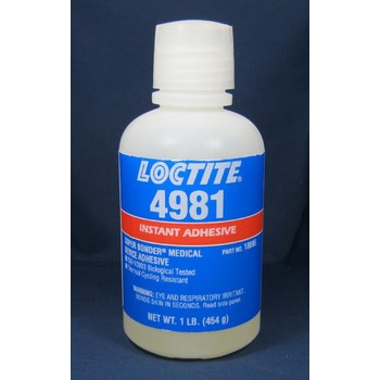 Loctite Super Bonder 4981 Adhesivo de cianoacrilato Transparente Líquido 1 lb Botella - 18695