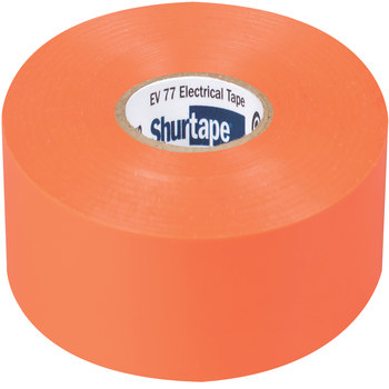 Shurtape Naranja Cinta eléctrica - 3/4 pulg. Anchura x 66 pies Longitud - 7.0 mil Espesor - shurtape 104703