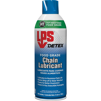 LPS Cadena Transparente Lubricante penetrante - 12 oz Lata de aerosol - Grado alimenticio - 06016