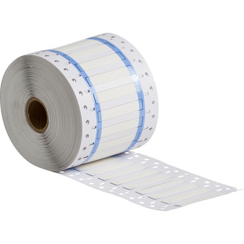 Imágen de Brady Permasleeve Blanco Termocontraíble, Autoextinguible Transferencia térmica 3PS-094-2-WT-SC-2 Manga para impresora de transferencia térmica troquelada (Imagen principal del producto)