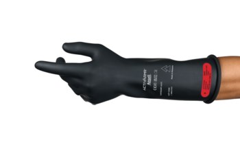 Ansell ActivArmr Rig R014BUL Negro 11 Guantes aislantes eléctricos - Longitud 14 pulg. - 764906-39525