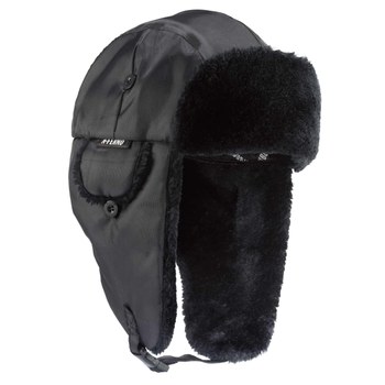 Ergodyne N-Ferno 6802 Negro Pequeño/Mediano Nailon/Poliuretano Casco de trampero para clima frío - Hebilla - 720476-16843