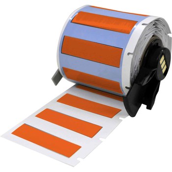 Imágen de Brady PermaSleeve Naranja Transferencia térmica M6-250-175-342-OR Etiquetas termorretráctiles para cables y alambres (Imagen principal del producto)