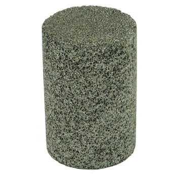 Weiler Tiger Ceramic Cerámico Enchufe abrasivo - 2 pulg. longitud - Agujero Central UNC de 5/8-11 - 68405