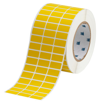 Imágen de Brady Amarillo Autoextinguible PVF Transferencia térmica THT-5-437-10-YL Rollo de etiquetas para impresora de transferencia térmica troquelado (Imagen principal del producto)