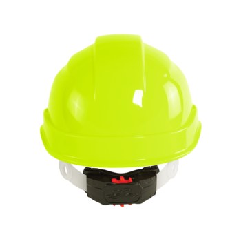 Bullhead Safety Clase C Casco HH-C2-YG - 6 puntos Trinquete suspensión - Amarillo/verde de alta visibilidad - 29194