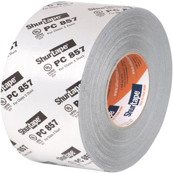 Shurtape PC 857 Plateado Cinta para ductos - 72 mm Anchura x 55 m Longitud - 14 mil Espesor - shurtape 101014
