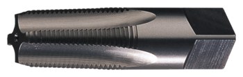 Cle-Force 1700 1-11.5 NPT Gancho mediano Macho cónico de tubería - Acabado Brillante - Acero al carbono - Longitud Total 3.75 pulg. - C69512