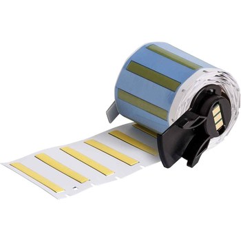 Imágen de Brady PermaSleeve Amarillo Transferencia térmica M6-125-175-345-YL Etiquetas termorretráctiles para cables y alambres (Imagen principal del producto)