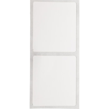 Brady BradyJet J20-258-7425J Rollo de etiquetas imprimibles de inyección de tinta - 1.5 pulg. x 1.75 pulg. - Polipropileno - Blanco - B-7425J