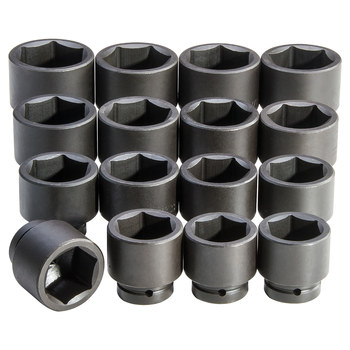 Proto J76116 6 Puntos Juego de enchufes de impacto - accionamiento 1 pulg. - 12530