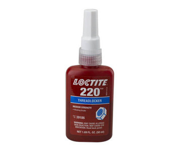 Loctite 220 Blue Threadlocker 39186, IDH:645093 - Low Strength - 50 ml Bottle
