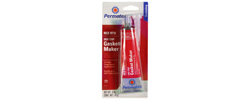 Permatex 26 RTV Moldeador de juntas Rojo Pasta 3 oz Tubo - 81160