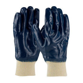 Imágen de PIP ArmorTuff 56-3152 Azul Pequeño Nitrilo Apoyado Guantes resistentes a productos químicos (Imagen principal del producto)