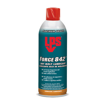 LPS Force 842° Negro Lubricante - 11 oz Lata de aerosol - 02516