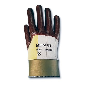 Imágen de Ansell Metalist 28-507 Marrón 9 Algodón/Kevlar Guantes resistentes a cortes (Imagen principal del producto)