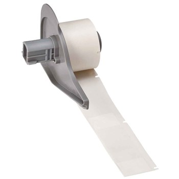 Imágen de Brady M710 Blanco, transparente Vinilo Transferencia térmica M7-21-427 Etiquetas autolaminables para cables y alambres (Imagen principal del producto)