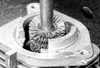 Weiler Bore-Rx 17217 Cepillo de rueda - Rizado redondo Nailon cerda