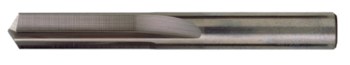 Bassett DM Flauta Recta Taladro de longitud de mango - Corte de mano derecha - Punta Radial 140° - Acabado Brillante - Longitud Total 2.1875 pulg. - Flauta Recto - Carburo - Vástago Recto - B54215