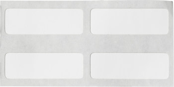 Brady BradyJet J20-37-7425J Rollo de etiquetas imprimibles de inyección de tinta - 1.5 pulg. x 0.5 pulg. - Polipropileno - Blanco - B-7425J