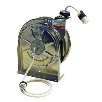 Imagen de Reelcraft Industries LS 5445 123 3M-WC LS 5000 45 pies Plateado Acero inoxidable Carrete de cable (Imagen principal del producto)