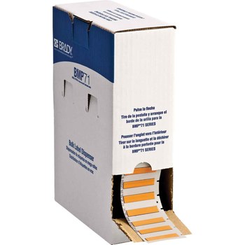 Imágen de Brady PermaSleeve Naranja Transferencia térmica BM-187-175-342-OR Etiquetas termorretráctiles para cables y alambres (Imagen principal del producto)