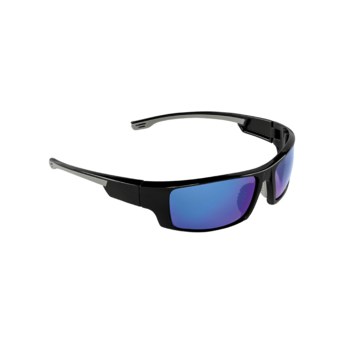 Global Glove Dorado Lentes de seguridad lente Espejo azul PFT Polarizada - Marco completo - 816368-02293