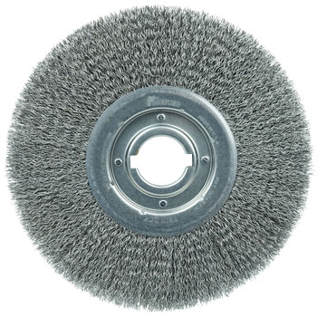 Weiler 06200 Cepillo de rueda - Rizado Acero cerda