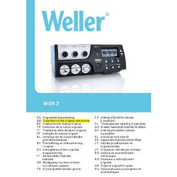 Weller Serie WR Estación de refundición - 30428