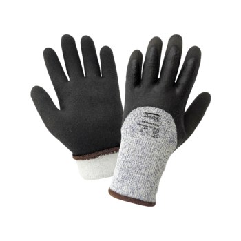 Global Glove Samurai Glove CR330INT Gris/Negro Grande Tuffalene Guantes resistentes a cortes - cr330int lg