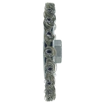 Weiler Wolverine 36255 Cepillo de rueda - Anudado - Torsión del cable Acero cerda